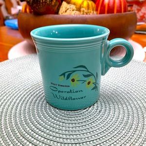 Fiestaware coffee cup